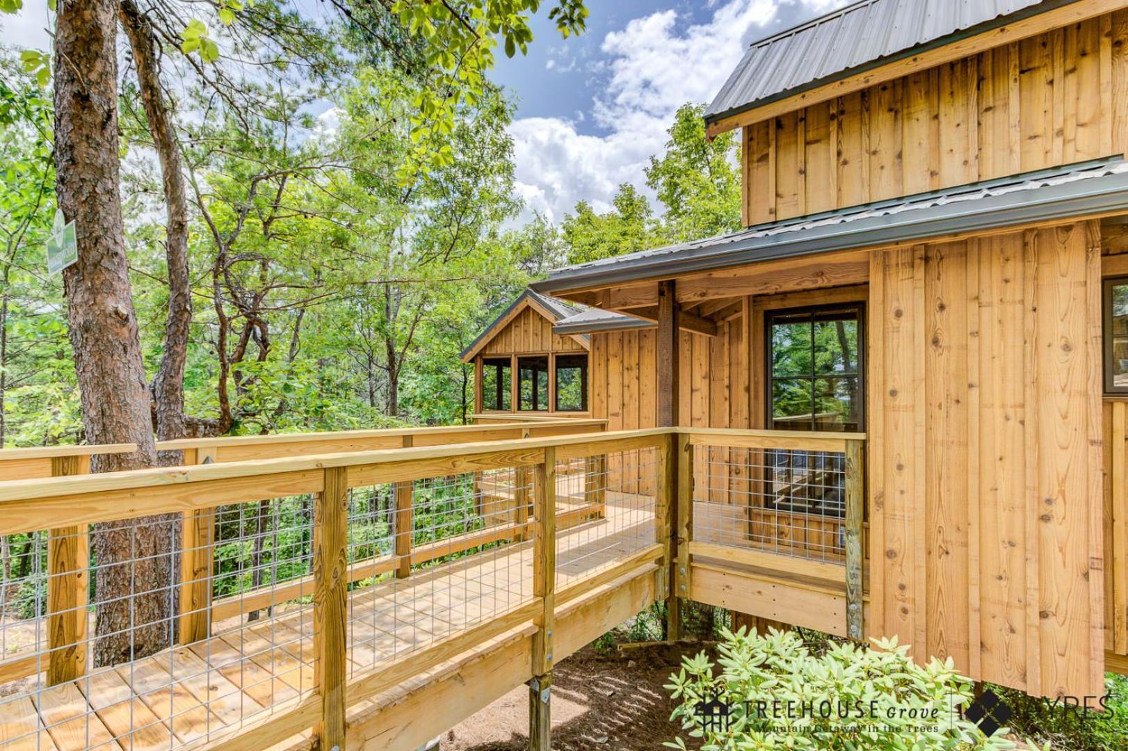 Вилла The Moosewood In Treehouse Grove At Norton Creek Гатлинбург Экстерьер фото