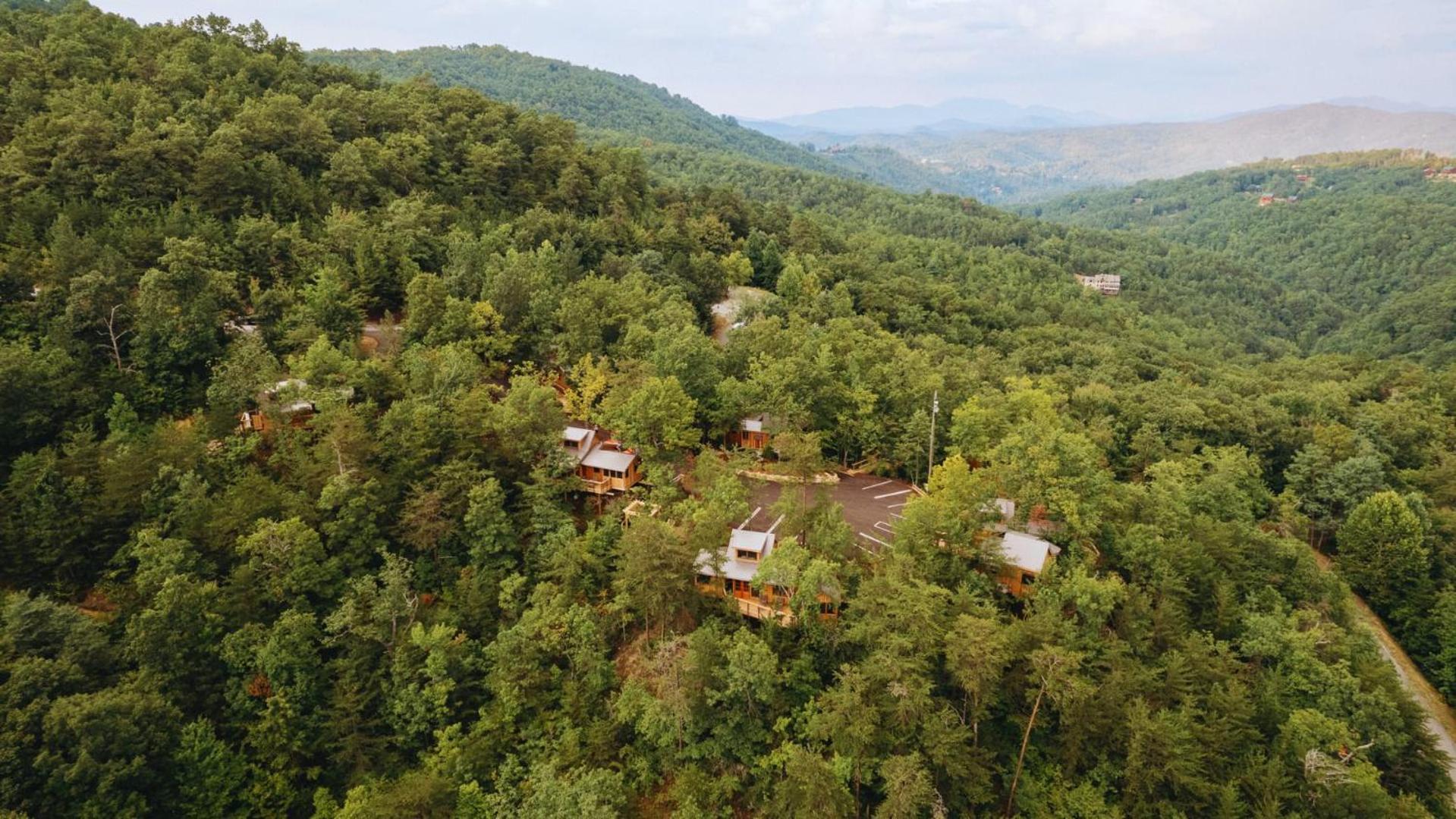 Вилла The Moosewood In Treehouse Grove At Norton Creek Гатлинбург Экстерьер фото
